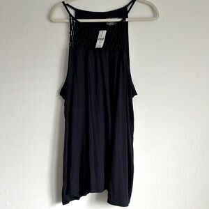 Lane Bryant Navy Blue Swing Tank 22/24
